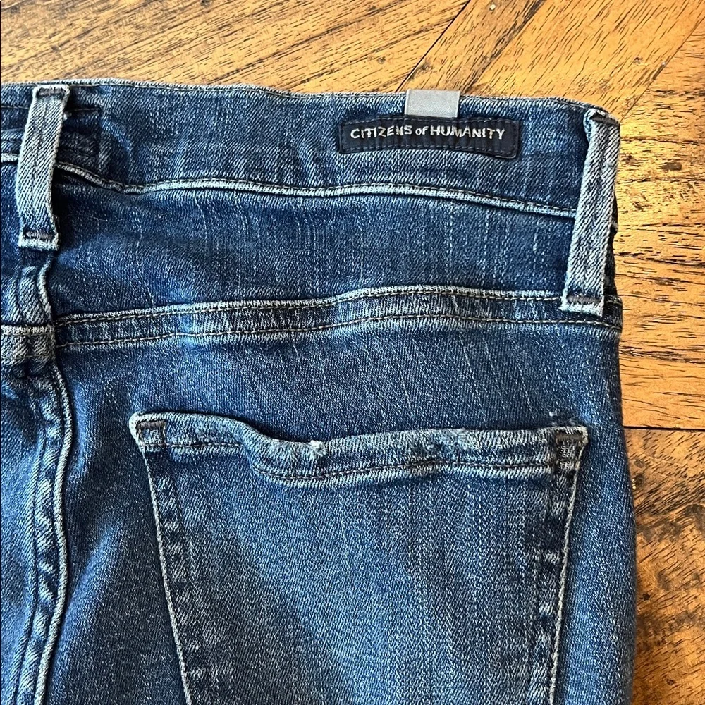 Citizens of Humanity Ultra Skinny Avedon Ankle Blue Jeans, Stretch, Size 26 - Picture 5 of 6